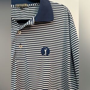 Peter Millar Summer Comfort Large Navy/White